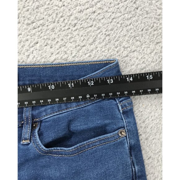 CALVIN KLEIN Jeans Womens Size 6 High Rise Skinny Medium Wash Repreve Denim - Picture 12 of 16